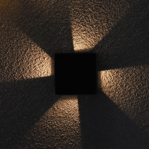 
                    Уличный настенный светодиодный светильник Arte Lamp Algol A1445AL-4BK        
    