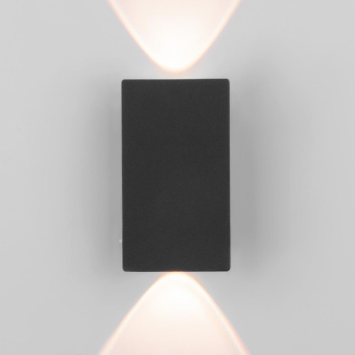
                    Уличный настенный светодиодный светильник Elektrostandard Mini Light 35154/D черный a060883        
    