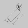 
                    Уличный трековый светодиодный светильник Maytoni Elasity IP Focus O-TR01-1-S-8WB3K        
    