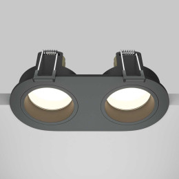 Встраиваемый светильник Maytoni Technical DL126-02-GU10-B