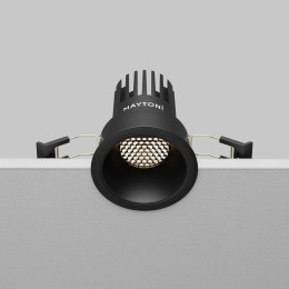 Встраиваемый светильник Maytoni Technical Dip DL115-10W-4K-B