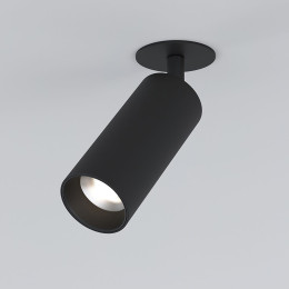Встраиваемый светодиодный спот Elektrostandard Diffe 25052/Led черный a058171