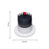 
                    Встраиваемый светодиодный светильник Favourite Mortise 4426-1C        
    