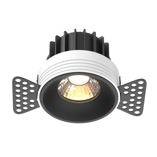 
                    Встраиваемый светодиодный светильник Maytoni Round DL058-12W3K-TRS-B        
    