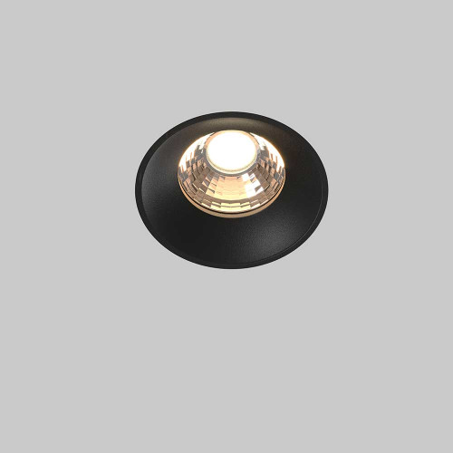
                    Встраиваемый светодиодный светильник Maytoni Round DL058-12W3K-TRS-B        
    