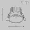 
                    Встраиваемый светодиодный светильник Maytoni Round DL058-7W4K-BS        
    