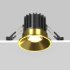 
                    Встраиваемый светодиодный светильник Maytoni Round DL058-7W4K-BS        
    