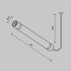 
                    Аксессуар Maytoni Technical CA011-L300-100W-B        
    