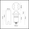 
                    Ландшафтный светодиодный светильник Odeon Light Nature Wald 6662/2GL3        
    