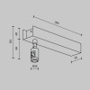 
                    Основание потолочное Maytoni Technical Accessories for tracks Flarity TRA156C-BB1-BS        
    