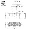 
                    Подвесная люстра ST Luce Grosseto SL1228.203.08        
    
