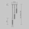 
                    Подвесной светильник Maytoni MOD328PL-L9CH3K        
    