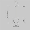 
                    Подвесной светильник Maytoni MOD466PL-L12B3K        
    