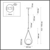 
                    Подвесной светильник Odeon Light Pendant Flari 4810/1A        
    