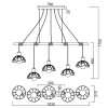 
                    Подвесной светильник Vele Luce Formula VL6482P05        
    