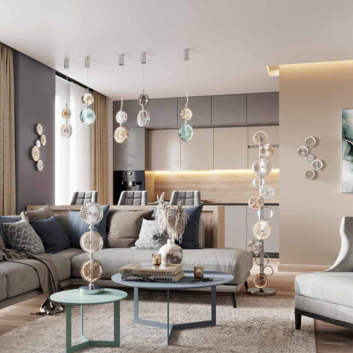 
                    Подвесной светодиодный светильник Odeon Light Exclusive Caramella 5416/13LA        
    