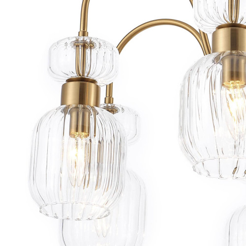 
                                            Потолочная люстра Escada Gloss 1141/8PL Clear                    
                
