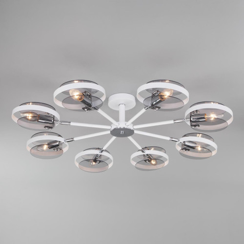
                    Потолочная люстра Eurosvet Gallo 70121/8 белый        
    