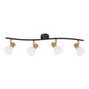 
                    Спот Arte Lamp Falena A3117PL-4BK        
    