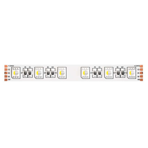 
                    Светодиодная лента Maytoni Technical 19,2W/m 60LED/m 5050SMD теплый белый 5M 10179        
    