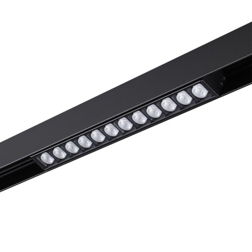 
                    Трековый низковольтный светодиодный светильник Novotech Shino Flum 358418        
    