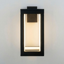 Уличный настенный светодиодный светильник Elektrostandard Frame 1527 TECHNO LED a072090