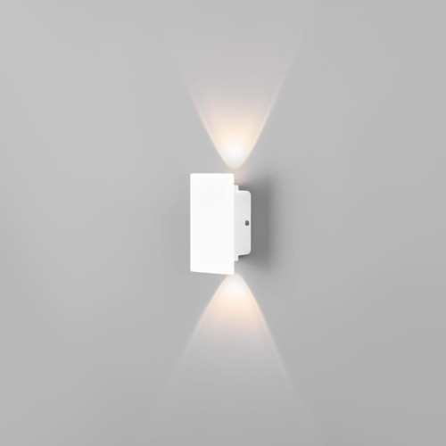 
                    Уличный настенный светодиодный светильник Elektrostandard Mini Light 35154/D белый a060884        
    