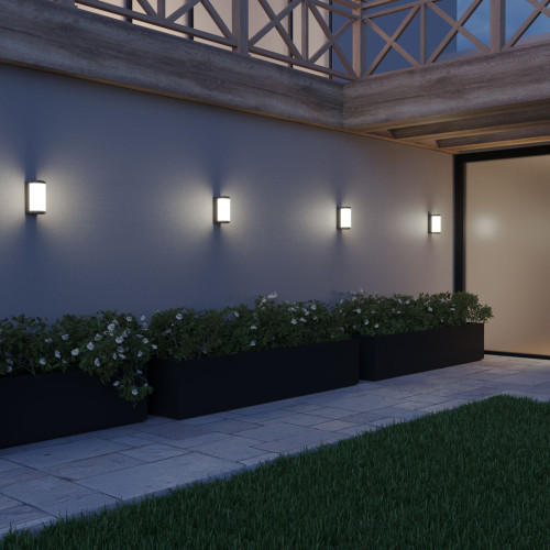 
                    Уличный настенный светодиодный светильник Novotech Street Opal 359300        
    