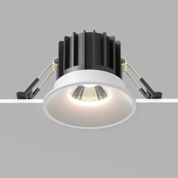 Встраиваемый светильник Maytoni Technical Round DL058-12W4K-W